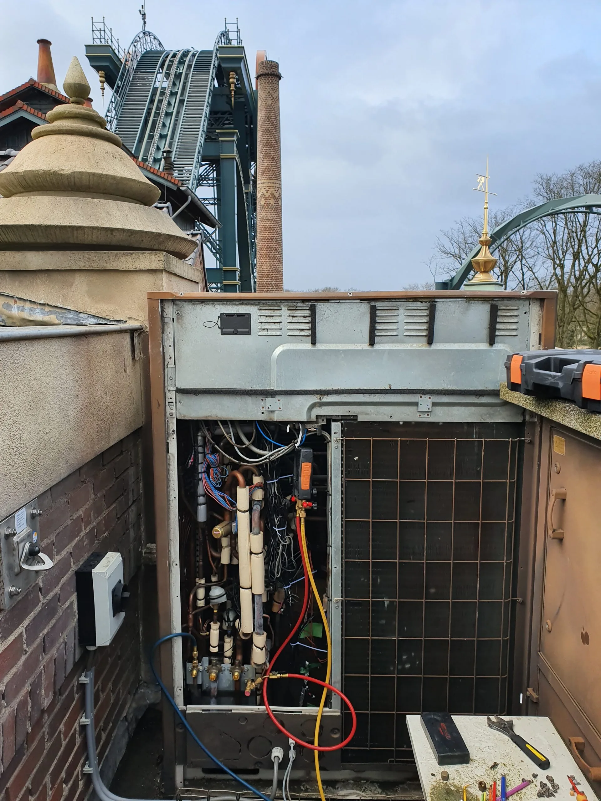 Efteling Achtbaan Koelinstallatie