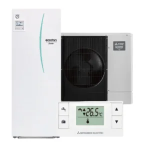 Mitsubishi Electric SHWM80 Zubadan 170L Lucht-Water Warmtepomp in Tank